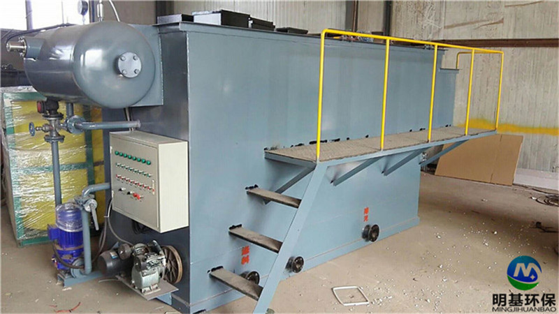 加压溶气一体化气浮机的工艺流程